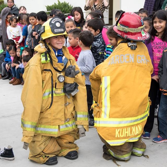 Future firefighters on the go!