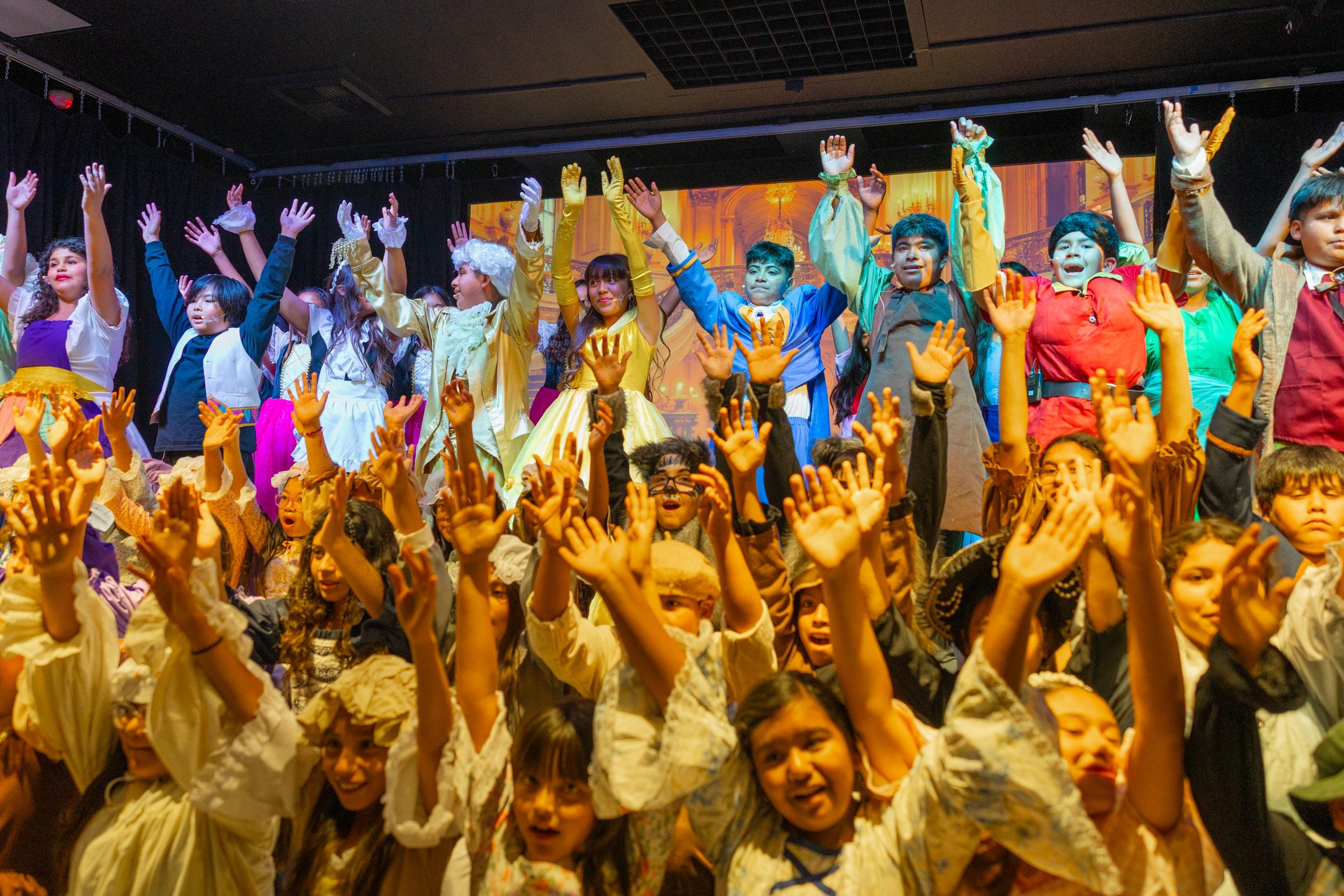 Students shine performing the Beauty and the Beast 